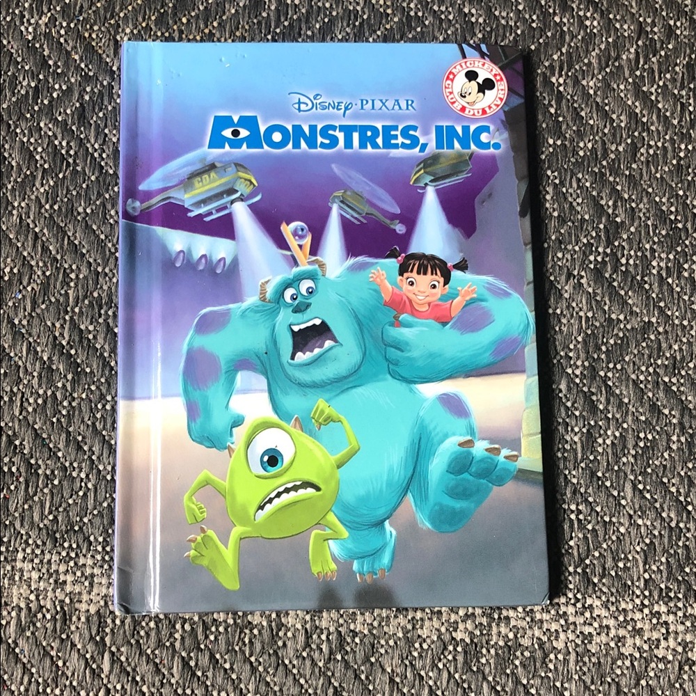 Monsters, Inc. Kids Storybook (French)